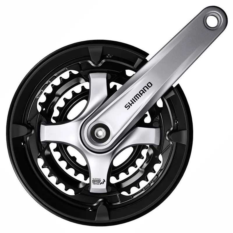 ANGRENAJ PEDALIER SHIMANO TOURNEY FC-TY701 42X34X24, BRAT 170MM,CU CG Plată securizată