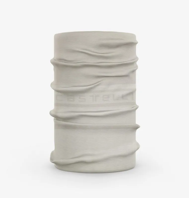 Tubular multifuncțional Castelli Pro Thermal Neck Warmer - argintiu Silver Moon | căldură Retur ușor