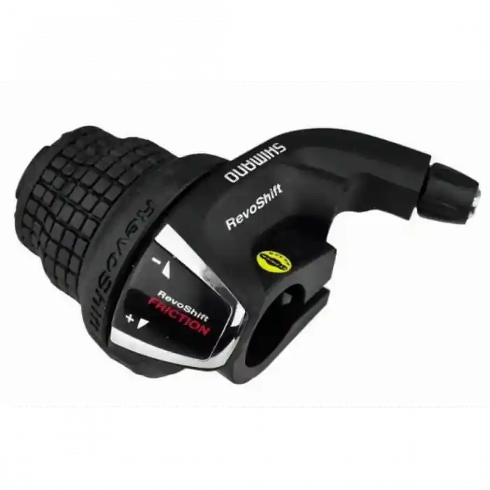 Nu rata Maneta schimbator Shimano Tourney SL-RS35-LN, stanga/fata, Friction, 3 viteze, neambalata, (ASLRS35LNBP)