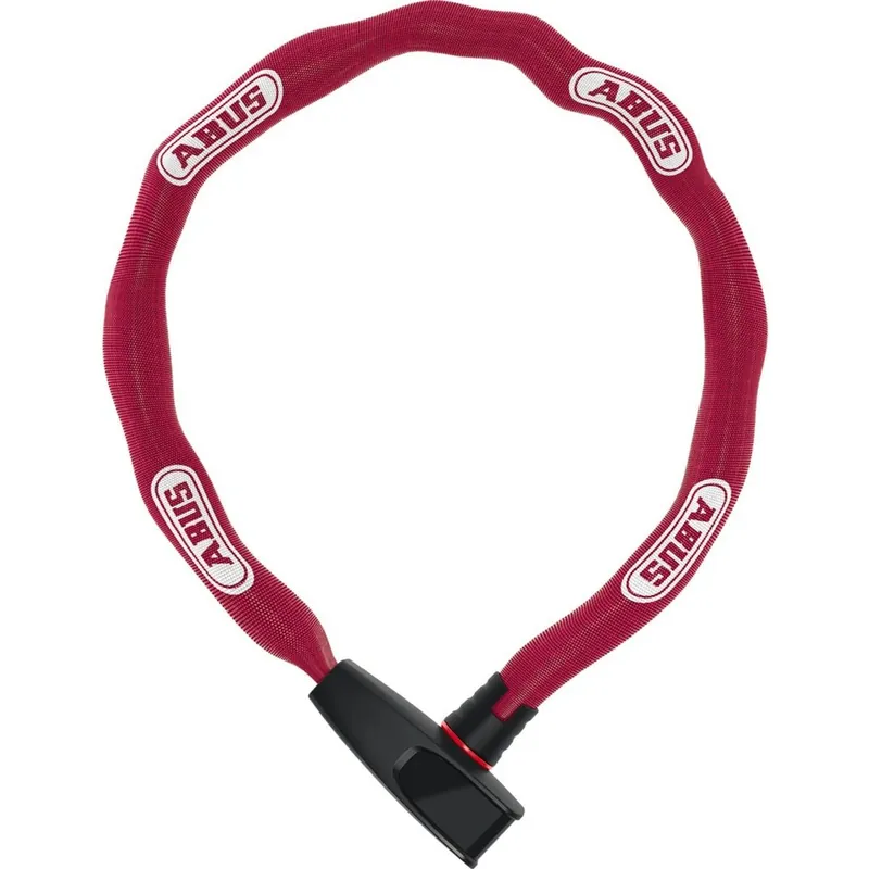 Abus - antifurt bicicleta - lant cu cheie - Catena 6806K/85 - coral Chilipir