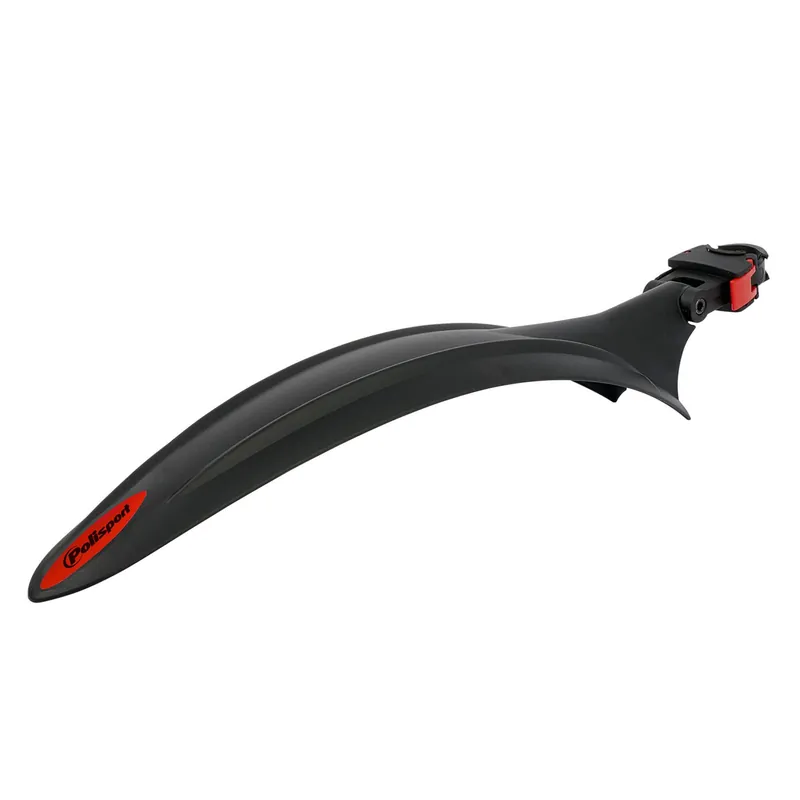 Aparatoare Noroi Spate Polisport Cross Country Evo - 26-29 Inch, Negru-Rosu Lichidare de stoc