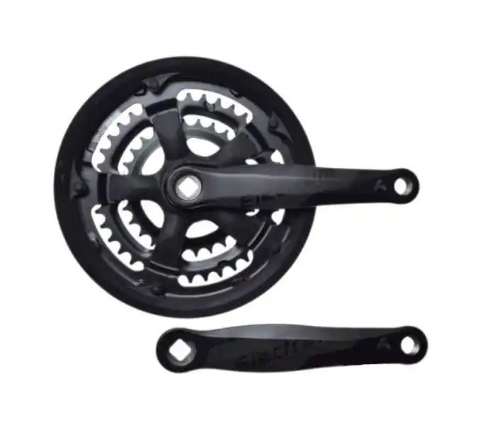 Cumpără online Angrenaj pedalier cu 3 foi 42/34/24, brat 170mm