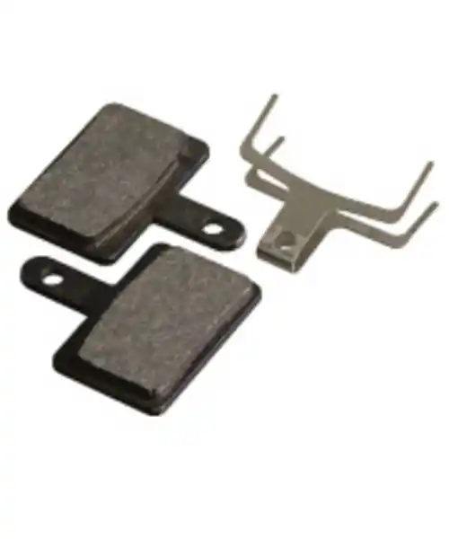 Placute frana disc semi-metalice Fibrax ASH991, pt Shimano Deore M525/475/515 & Tektro Auriga & Giant 07, cu arc, spate magnetic otel negru Transport gratuit