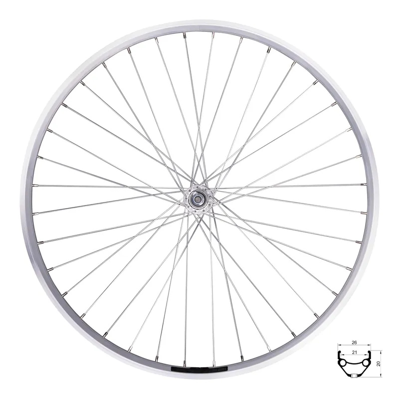 Popular Roata fata Force Prime 26 559x21, 36H argintie