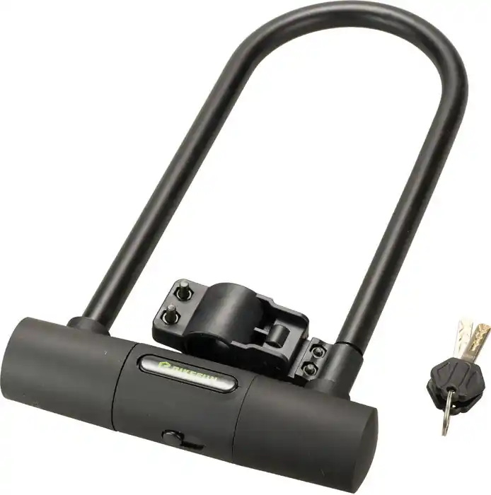 Lacăt Bikefun Full Back 3 antifurt tip U 180x320 mm cu suport Reducere extra