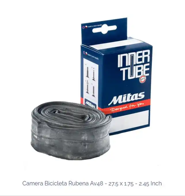 Transport gratuit CAMERA BICICLETA RUBENA AV48 - 27.5 X 1.75 - 2.45 INCH