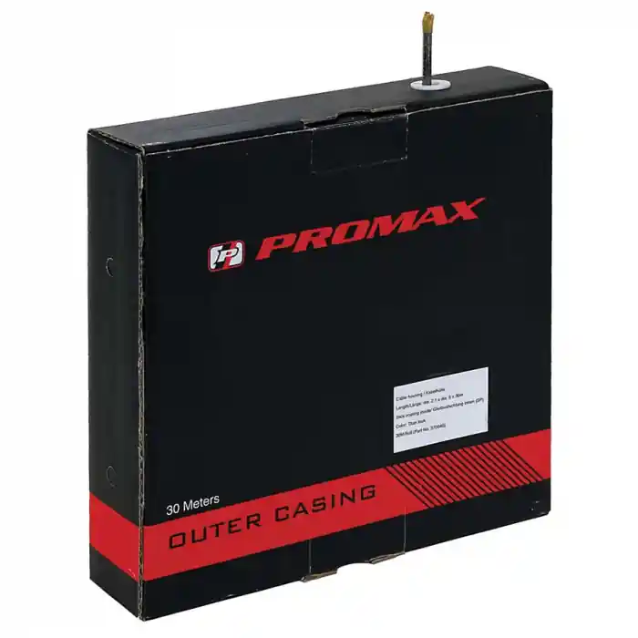Camasa frana 5 mm PROMAX Teflonata Negru (1 metru) Promoție