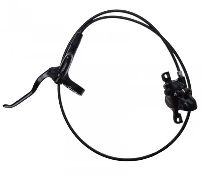 Set frana pe disc hidraulica pentru fata, Shimano BR-MT200 1000mm, Preț promoțional