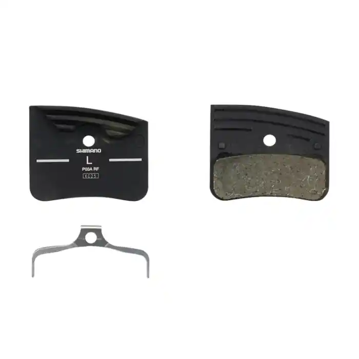 Disponibil imediat Placute frana cu radiator Shimano P03A-RF, Resin (Organice), 1 pereche