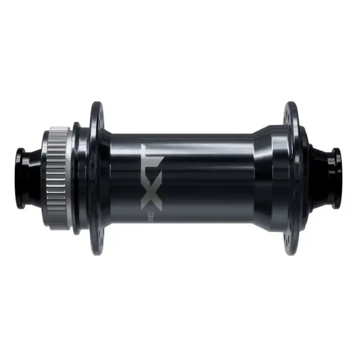 Butuc fata Shimano Deore XT HB-M8210-B, Center Lock, 32H, pentru ax 15mm, fara ax, OLD 110mm Lichidare de stoc
