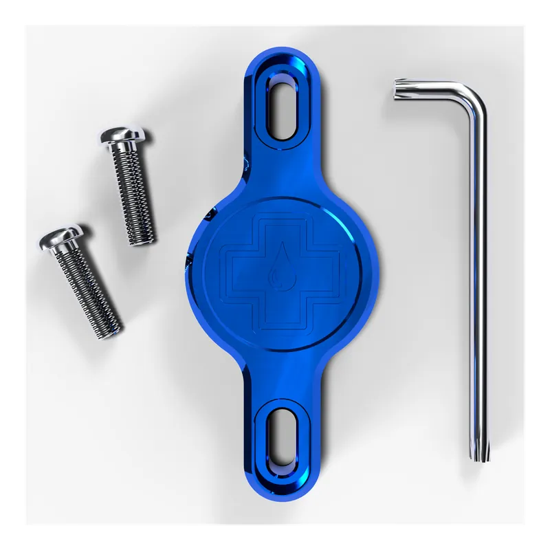 Suport Apple AirTag pentru cadru Muc-Off Secure Tag Holder V2 Albastru Comandă acum