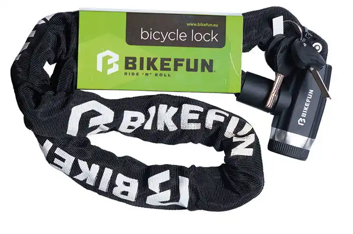 Lacăt Bikefun Shield cu lanț L6013 Ieftin