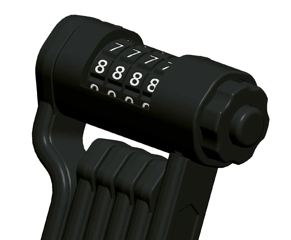 Lacăt Bikefun Barricade Code4 negru L9001A Reduceri