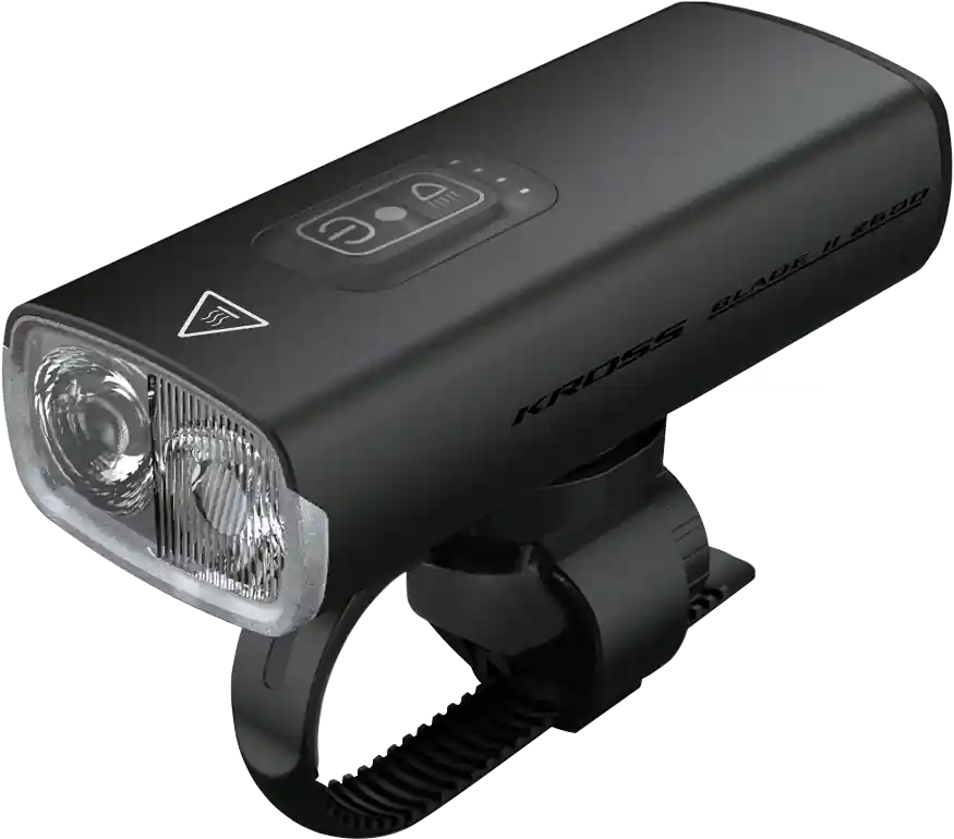 Kross - lumina fata - BLADE II 2600lm - USB-C Plată securizată