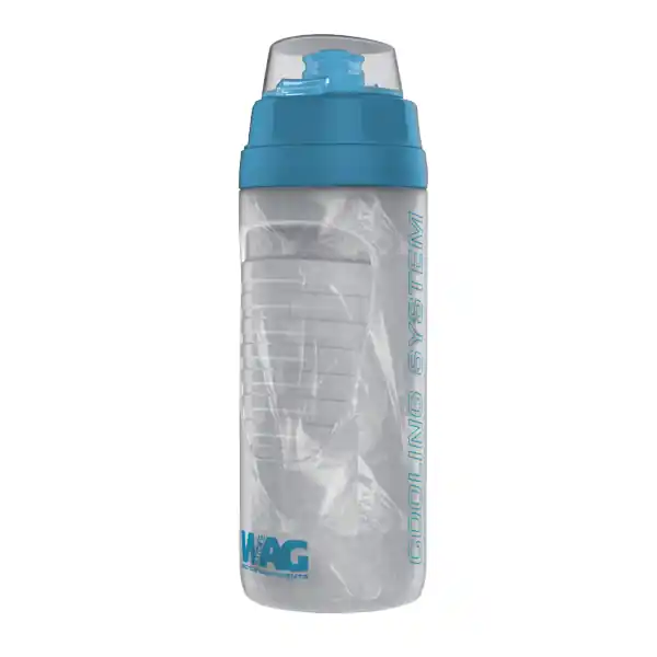 Bidon apa WAG 500ml, culoare transparent/albastru Calitate înaltă