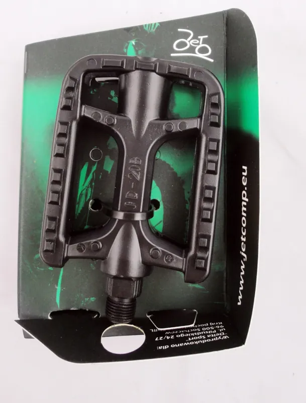 Set pedale biciclete Jet HC-JD-20B plastic, culoare negru Livrare rapidă