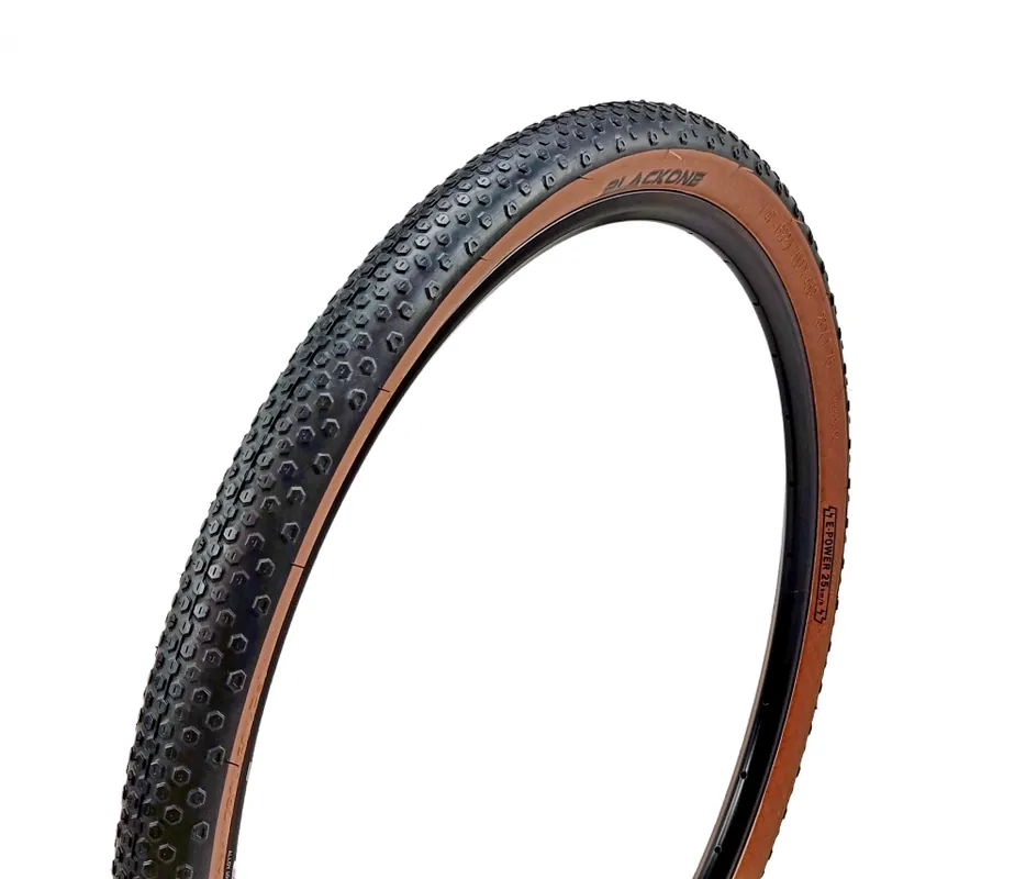 Reducere specială Anvelopa biciclete BlackOne Pro 28x1.5 / 700x38C, 40-622 - W3113, Saturn ring jet 60TPI, Nylon Belt, culoare negru/maro