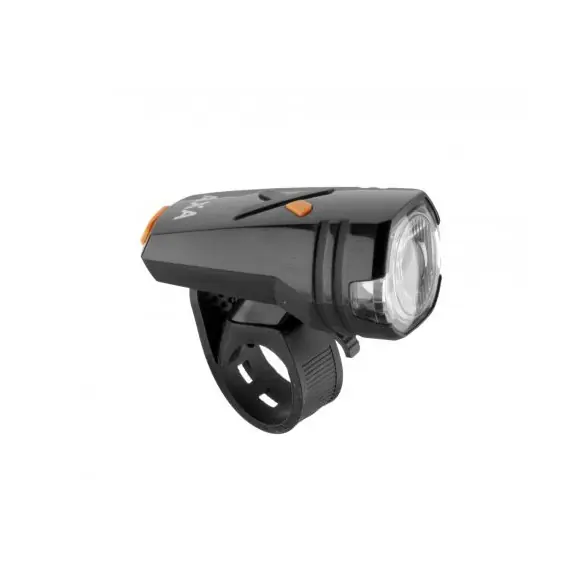 AXA - Lumini bicicleta fata (far fata) Greenline, 30 lux USB, 1 led - negru Doar azi