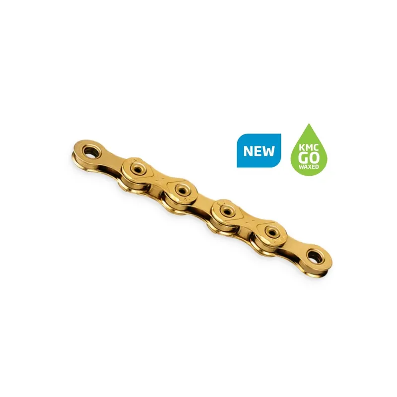 Lant KMC X12 Ti-N Gold 12 viteze 126 Zale ceruit Expediere rapidă