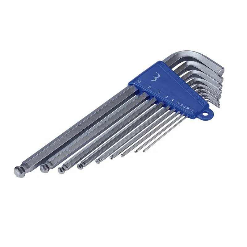 Preț promoțional BBB - Set chei imbus pentru reparatii biciclete HexSet - argintiu