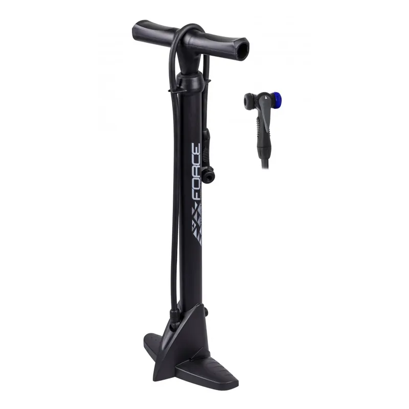 Transport gratuit Pompa Podea Bicicleta Force Tourist - Plastic,Negru
