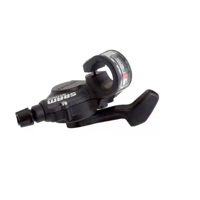 Maneta schimbator SRAM Attack Trigger 2:1 compatibil Shimano dreapta-spate 9 viteze negru Reduceri
