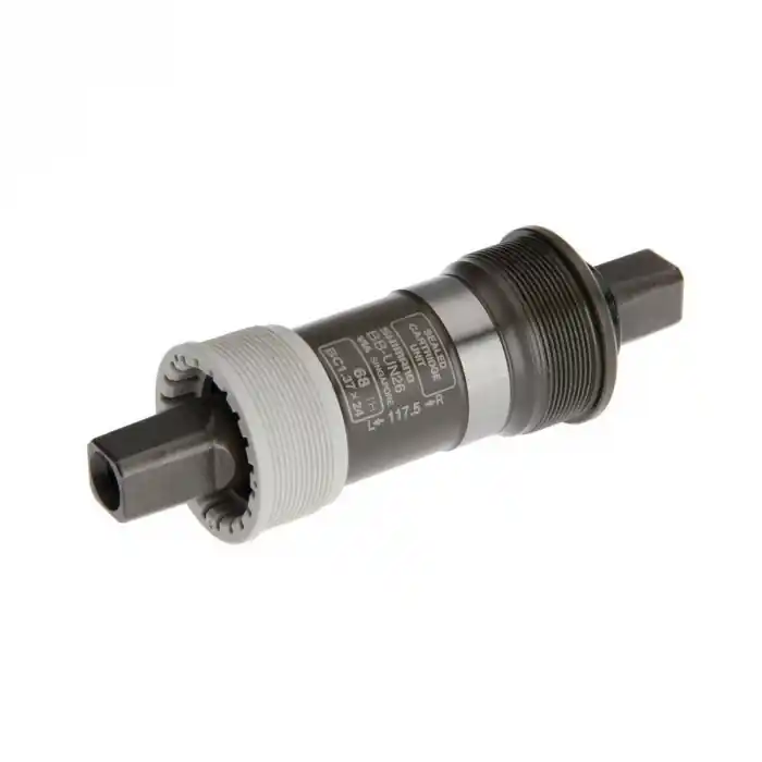 Reducere extra Butuc pedalier Shimano BB-UN26, ax patrat, BSA, cu suruburi, 68-113mm