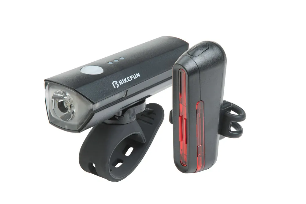 Lumini Bikefun Stone 550 Usb set - Jy-7202+6251 Preț mic