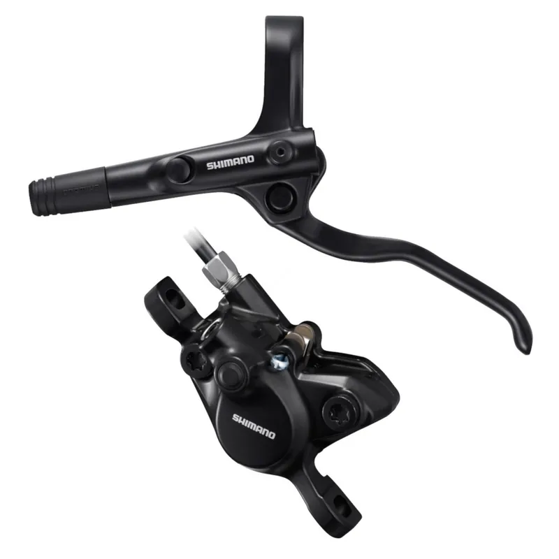 Cumpărături sigure Set pompa frana si etrier fata, Shimano AMT200KLFPRA100 1000mm