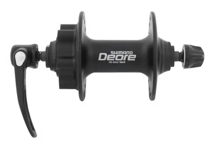 Livrare rapidă Butuc fata Shimano Deore HB-M525-BL, disc 6 suruburi, negru, 36H, neambalat