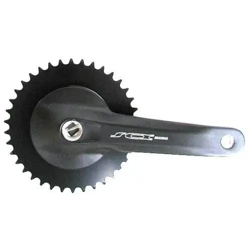 Cumpărături sigure ANGRENAJ SR SUNTOUR SCX-S38-PB -ax patrat- 38T 170MM