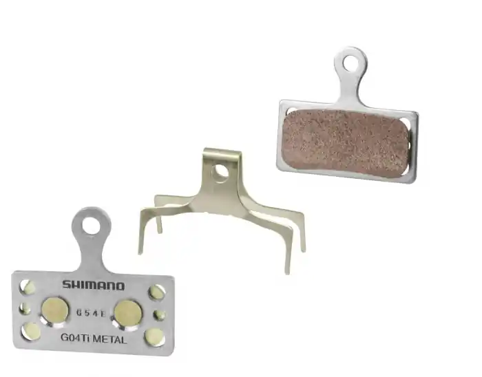 Placute frana Shimano G04TI, metalice Lichidare de stoc
