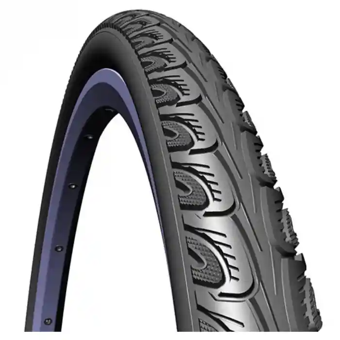 Retur ușor Anvelopa Bicicleta Rubena V69 Hook - 24 x 13/8 Inch, Negru