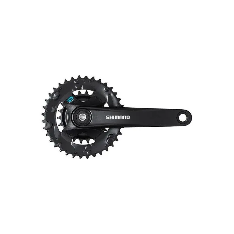 ANGRENAJ PEDALIER SHIMANO FC-M315-B2, 36X22T, BRAT 175MM, PT. 7/8 VIT. PE SPATE, FARA CG, INCL. SURUBURI, INCOMPATIBIL CHAINCASE, CHAIN LINE 3MM OUTBOARD, NEGRU, AMBALAT IND. Reduceri