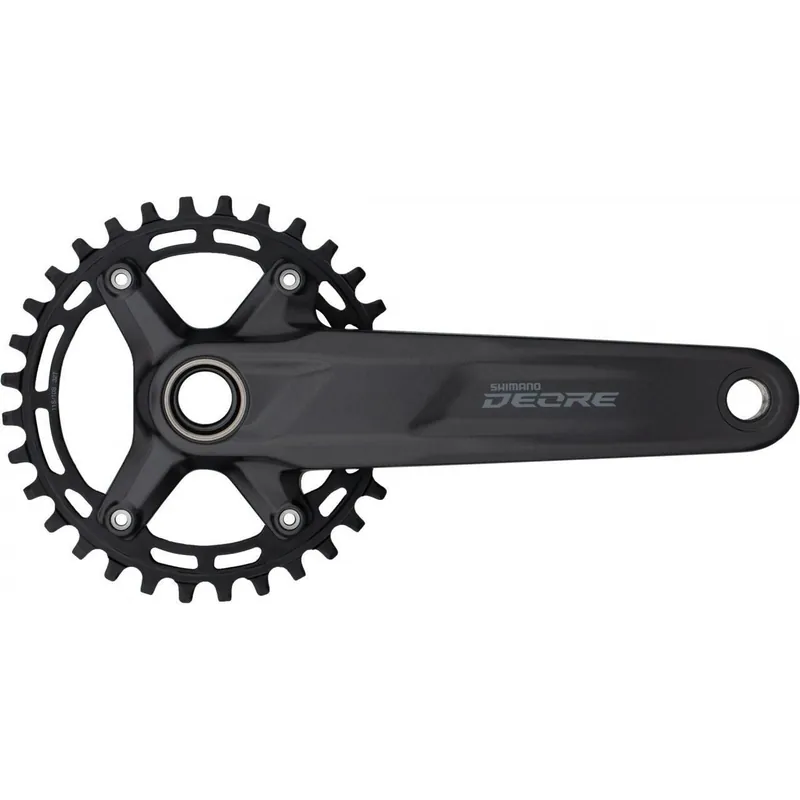 ANGRENAJ PEDALIER SHIMANO DEORE FC-M5100-1, FOAIE 30T, BRAT 170MM, PT. 10/11 VIT. PE SPATE, FARA BB, PT. CHAIN LINE 52MM, AMBALAT IND. Livrare gratuită