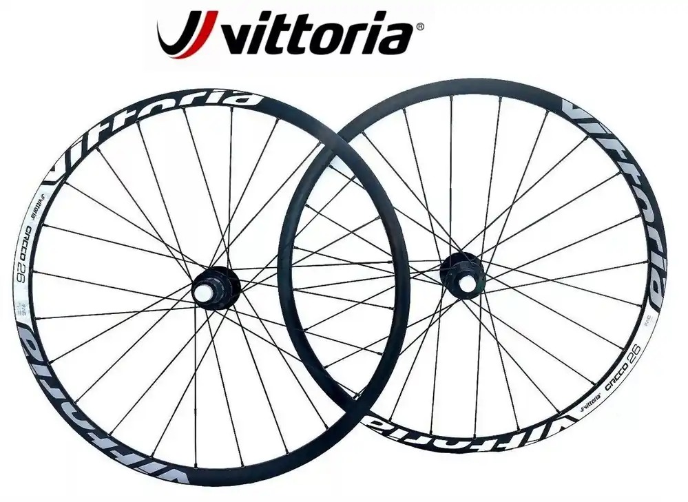 Doar azi Vittoria - set roti MTB aluminiu 26" - Creed 26 Alloy XC quick release
