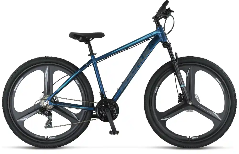 Bicicleta MTB Umit Accrue, cadru 18", albastru indigo roata 29", cadru aluminiu, frana disc hidraulic, 2026 Promoție