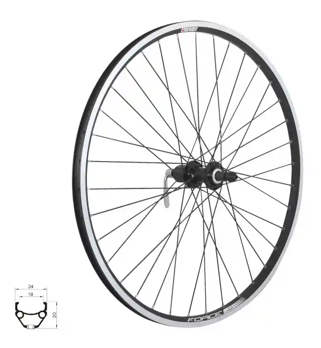Roata spate 28 Force Classic 622x19 Reducere extra