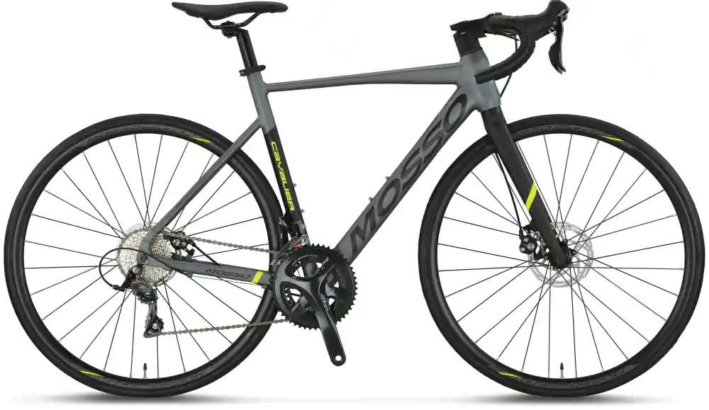 Bicicleta Mosso cursiera Cavalier Sora, roata 28", 18 viteze, cadru 540mm din aluminiu,  gri ,frana disc Doar azi
