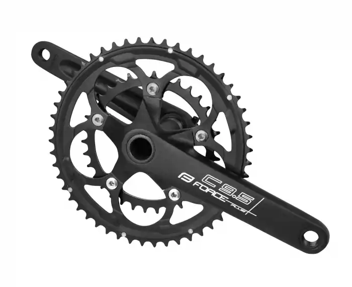 Angrenaj pedalier Force Road C9.5+ Al, brate 175mm, 50/34T Retur ușor
