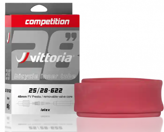 Camera Competition Latex VITTORIA 25/28-622 FV presta RVC 48mm Disponibil imediat