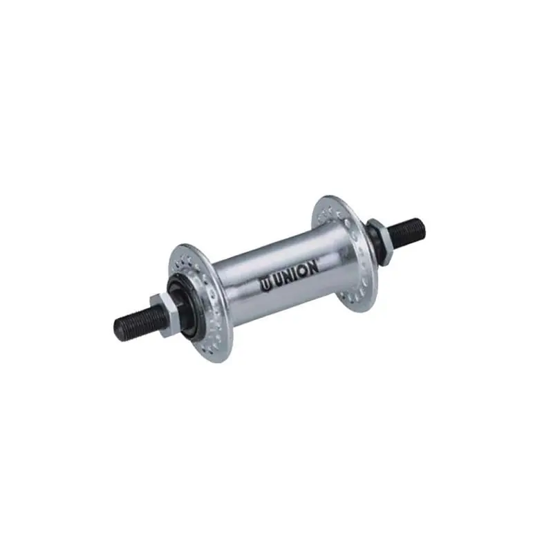 Butuc fata Union 512 aluminiu argintiu 36h 100-140 mm Retur ușor