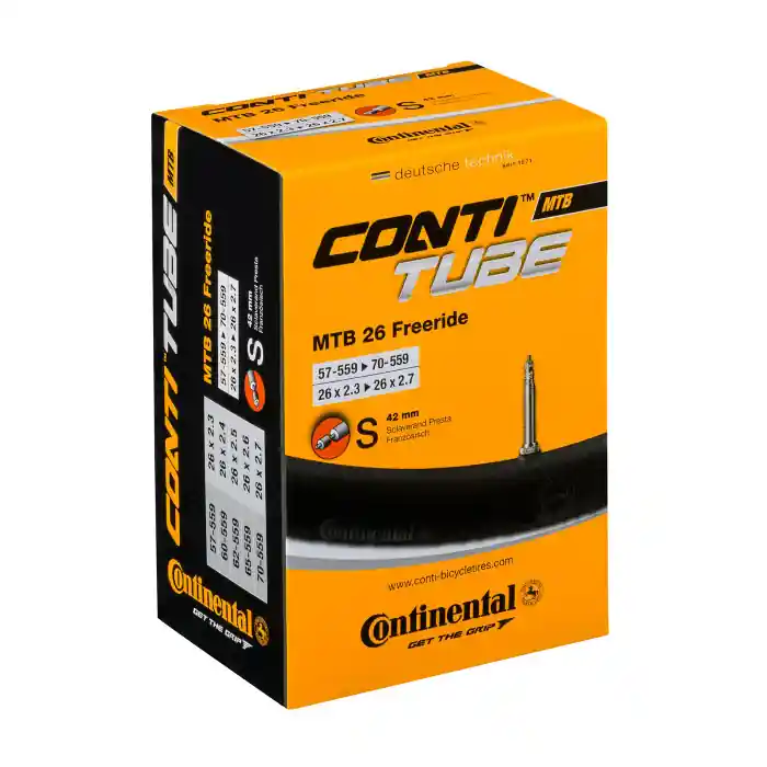 Reducere specială Camera Continental MTB 26 Freeride, 57/70-559, 26x2.3-2.7, S42
