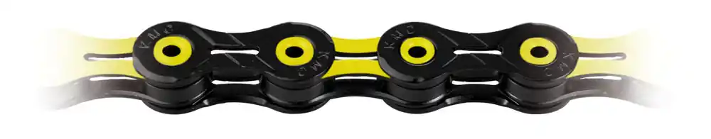 Popular Lant KMC X11SL DLC 116L Bolt-5.5mm 11V Negru/Galben