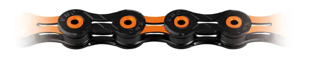Ofertă de sezon Lant KMC X11SL DLC 116L Bolt-5.5mm 11V Negru/Portocaliu