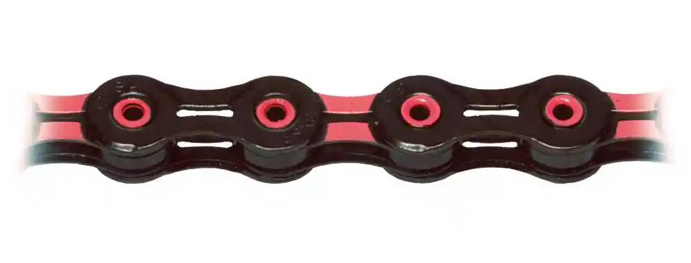 Lant KMC X10SL DLC 116L Bolt-5.88mm 10V Negru/Rosu Ultima șansă