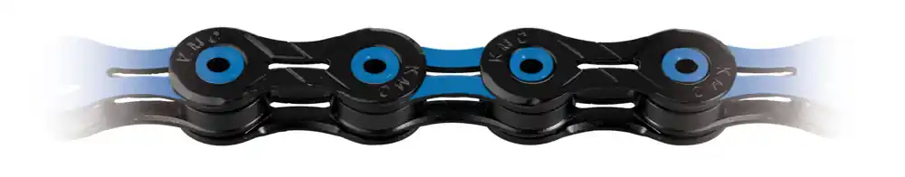 Calitate înaltă Lant KMC X10SL DLC 116L Bolt-5.88mm 10V Negru/Albastru
