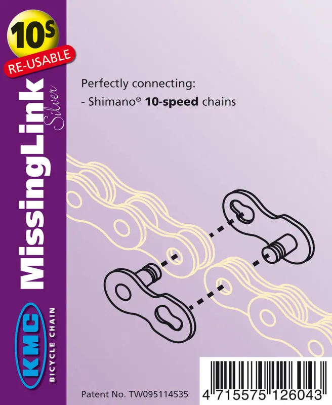 Zala KMC Missing Link 10V Bolt-5.88mm Standard Argintiu OEM Livrare rapidă