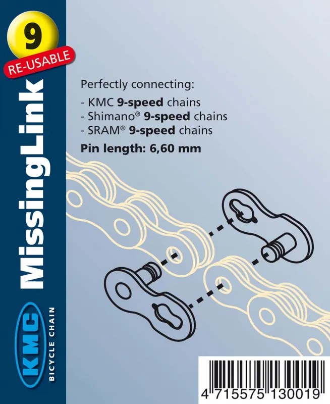 Zala KMC Missing Link 9V Bolt-6.6mm Standard Argintiu OEM Super ofertă