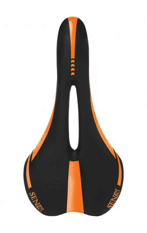 Sa Velo Sport, 276x142mm, culoare negru/portocaliu fluo Discount
